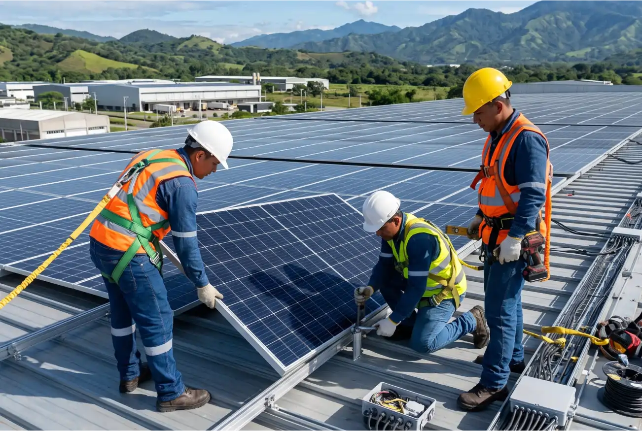 Ahorro energético mediante paneles solares de alta eficiencia