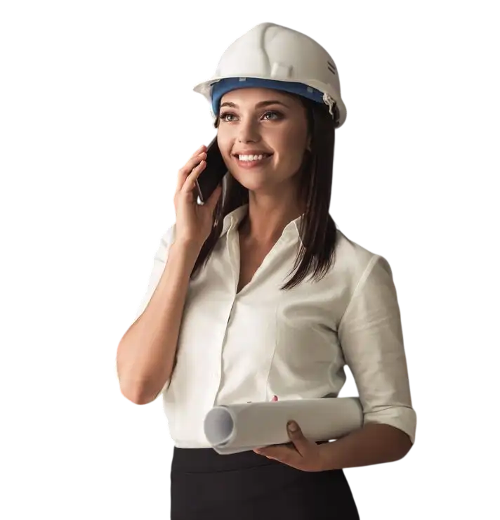 Equipo de ingenieros eléctricos trabajando en proyecto industrial